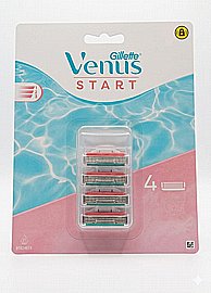 מארז של 4 סכיני Gillette Venus Start ג'ילט ונוס סטארט מארז של 4 סכיני Gillette Venus Start ג'ילט ונוס סטארט