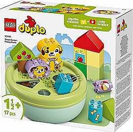 לגו דופלו - התאם צורות: מלונת כלבלבים 10441 לגו דופלו - התאם צורות: מלונת כלבלבים 10441