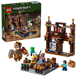 לגו Minecraft – זירת הקרב בוודלנד מנשן (21272) לגו Minecraft – זירת הקרב בוודלנד מנשן (21272)