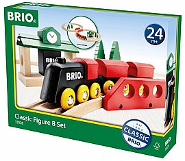 בריו BRIO מסלול רכבת קלאסי-עץ בריו BRIO מסלול רכבת קלאסי-עץ