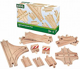 בריו BRIO חבילת הרכבה מתקדמת למסלולים בריו BRIO חבילת הרכבה מתקדמת למסלולים