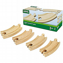 בריו BRIO קטעי מסילה קצרים 90 מ"מ בריו BRIO קטעי מסילה קצרים 90 מ"מ