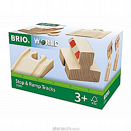 בריו BRIO חבילת מסלול רמפה ועצירה בריו BRIO חבילת מסלול רמפה ועצירה