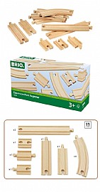 בריו BRIO חבילת הרחבה למתחילים 11 חלקים בריו BRIO חבילת הרחבה למתחילים 11 חלקים