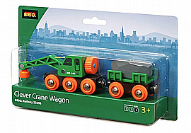בריו BRIO עגלת מנוף + מגנט בריו BRIO עגלת מנוף + מגנט