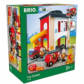 בריו BRIO תחנת כיבוי אש ודמות בריו BRIO תחנת כיבוי אש ודמות