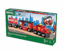 בריו BRIO רכבת כיבוי אש בריו BRIO רכבת כיבוי אש