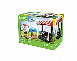 בריו BRIO דוכן שוק כולל דמות וארגזי ירקות בריו BRIO דוכן שוק כולל דמות וארגזי ירקות