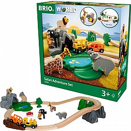 בריו BRIO סט רכבת סאפארי בריו BRIO סט רכבת סאפארי