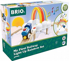 בריו BRIO סט רכבת ומסילות ראשון שלי בצבעי הקשת בריו BRIO סט רכבת ומסילות ראשון שלי בצבעי הקשת