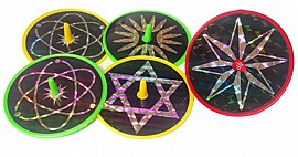 סביבון לייזר בשקית 1/4 סביבון לייזר בשקית 1/4