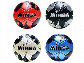 כדורגל MINSA מוכסף רך ואיכותי במיוחד כדורגל MINSA מוכסף רך ואיכותי במיוחד
