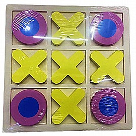 משחק תשע בריבוע עץ גדול 40X40 ס"מ (איקס מיקס) משחק תשע בריבוע עץ גדול 40X40 ס"מ (איקס מיקס)