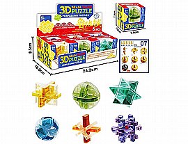 קוביה פזל פירמידה 9.5 ס"מ קפיצי אריזת D/B קוביה פזל פירמידה 9.5 ס"מ קפיצי אריזת D/B