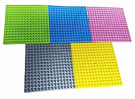 פלטה לגו ליגאו 2 יחידות 30X30 ABS בשקית PVC פלטה לגו ליגאו 2 יחידות 30X30 ABS בשקית PVC