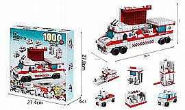 ליגאו 1000 חלקים משאית SWAT תותחים 28X28X6 ס"מ תואם ליגאו 1000 חלקים משאית SWAT תותחים 28X28X6 ס"מ תואם