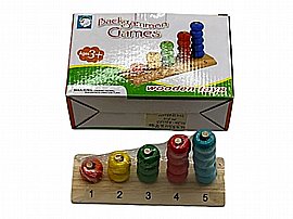 פזל עץ צורות הנדסיות פינים 1/4 16 חלקים פזל עץ צורות הנדסיות פינים 1/4 16 חלקים