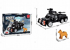 ליגאו שריונית מקלע SWAT כמות 208 חלקים ליגאו שריונית מקלע SWAT כמות 208 חלקים