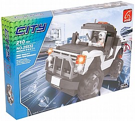 ליגאו משטרה רכב שטח שחור 210 חלק ליגאו משטרה רכב שטח שחור 210 חלק