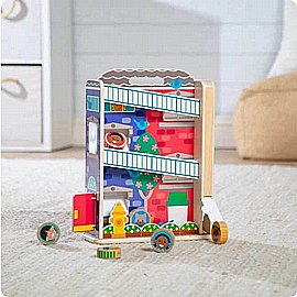 Go Tots - בניין המגורים בעיר - Melissa and Doug Go Tots - בניין המגורים בעיר - Melissa and Doug