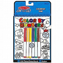 צביעה לפי מספרים - כחול - Melissa and Doug צביעה לפי מספרים - כחול - Melissa and Doug