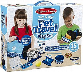 ערכת נסיעה לחיות מחמד - Melissa and Doug ערכת נסיעה לחיות מחמד - Melissa and Doug