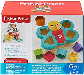 התאם צורה פרפר פישר פרייס FISHER -PRICE התאם צורה פרפר פישר פרייס FISHER -PRICE