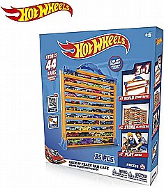 ערכת משחק ואחסון מכוניות Hot Wheels - דגם Rack N Track ערכת משחק ואחסון מכוניות Hot Wheels - דגם Rack N Track