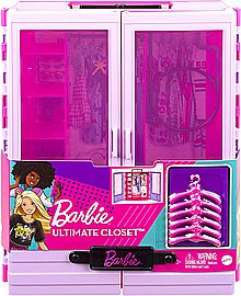 ארון בובות ברבי מבית Barbie ארון בובות ברבי מבית Barbie