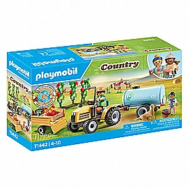 טרקטור עם גרור ומיכל מים 71442 טרקטור עם גרור ומיכל מים 71442