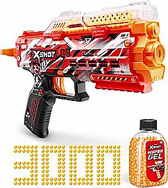 X Shot אקדח כדוריות ג'ל Hyper GEL עם 3,000 כדורי מים X Shot אקדח כדוריות ג'ל Hyper GEL עם 3,000 כדורי מים