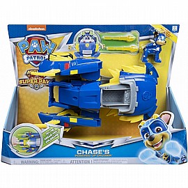 צ'ייס מפרץ ההרפתקאות רכב משנה צורה MIGHTY PUPS SUPER PAWS צ'ייס מפרץ ההרפתקאות רכב משנה צורה MIGHTY PUPS SUPER PAWS