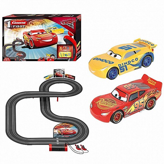 my first scalextric disney cars