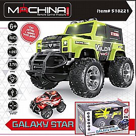 רכב שטח 1:20 גוף מואר לד GALAXY STAR נטען רכב שטח 1:20 גוף מואר לד GALAXY STAR נטען