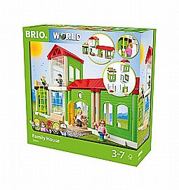 בריו BRIO סט בית משפחה + דמויות בריו BRIO סט בית משפחה + דמויות