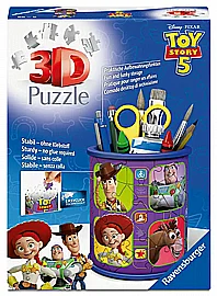 פאזל תלת מימד 54 חלקים - קופסא לעפרונות TOY STORY 5 פאזל תלת מימד 54 חלקים - קופסא לעפרונות TOY STORY 5