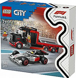 לגו סיטי - משאית עם מכונית מירוץ AUDI F1 לגו סיטי - משאית עם מכונית מירוץ AUDI F1
