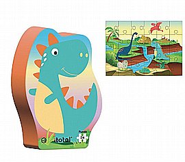 פאזל דינוזאור 24 חלקים - itotal פאזל דינוזאור 24 חלקים - itotal