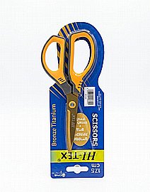 מספריים הייטקס 7.5 איכותי BRONZE TITANIUM מספריים הייטקס 7.5 איכותי BRONZE TITANIUM