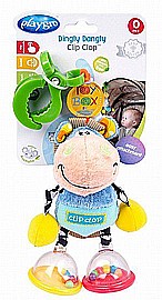 בובת תליה כלבלב playgro בובת תליה כלבלב playgro