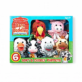 סט בובות יד - חיות חווה מבית מליסה ודאג - Melissa And Doug סט בובות יד - חיות חווה מבית מליסה ודאג - Melissa And Doug
