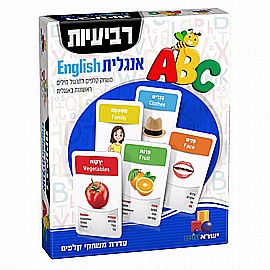 משחק קלפים רביעיות אנגלית – כחול משחק קלפים רביעיות אנגלית – כחול
