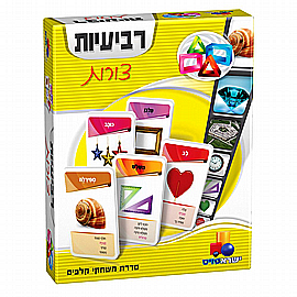 משחק קלפים רביעיות אנגלית -אדום משחק קלפים רביעיות אנגלית -אדום