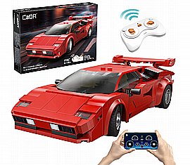 מכונית מירוץ עם שלט רחוק Lambo Countach C51085W מבית Cada מכונית מירוץ עם שלט רחוק Lambo Countach C51085W מבית Cada